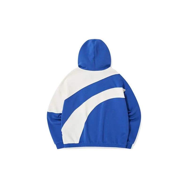 QIAODAN Sweatshirt Women's Tranquil Blue/Cream White-1