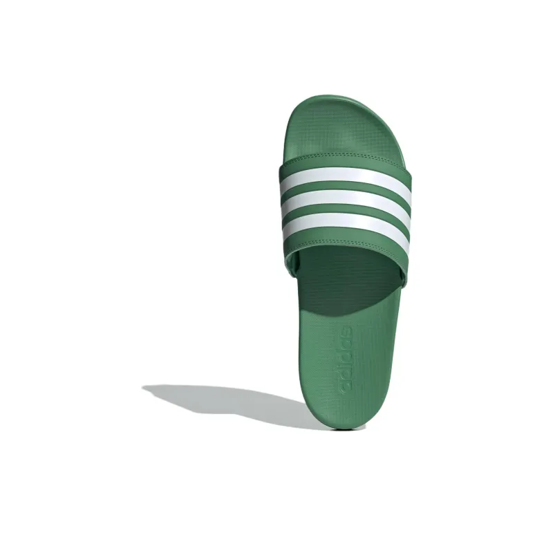 Adidas Adilette Comfort Slides Preloved Green Cloud White-4