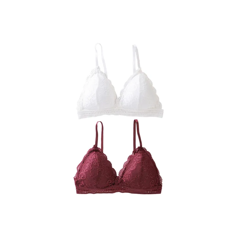 Flowers In Water Bra Women's 2 Pack-2