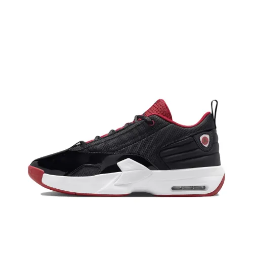 Jordan Max Aura 6 Basketball Shoes Men Low-Top Black/White/Gym Red