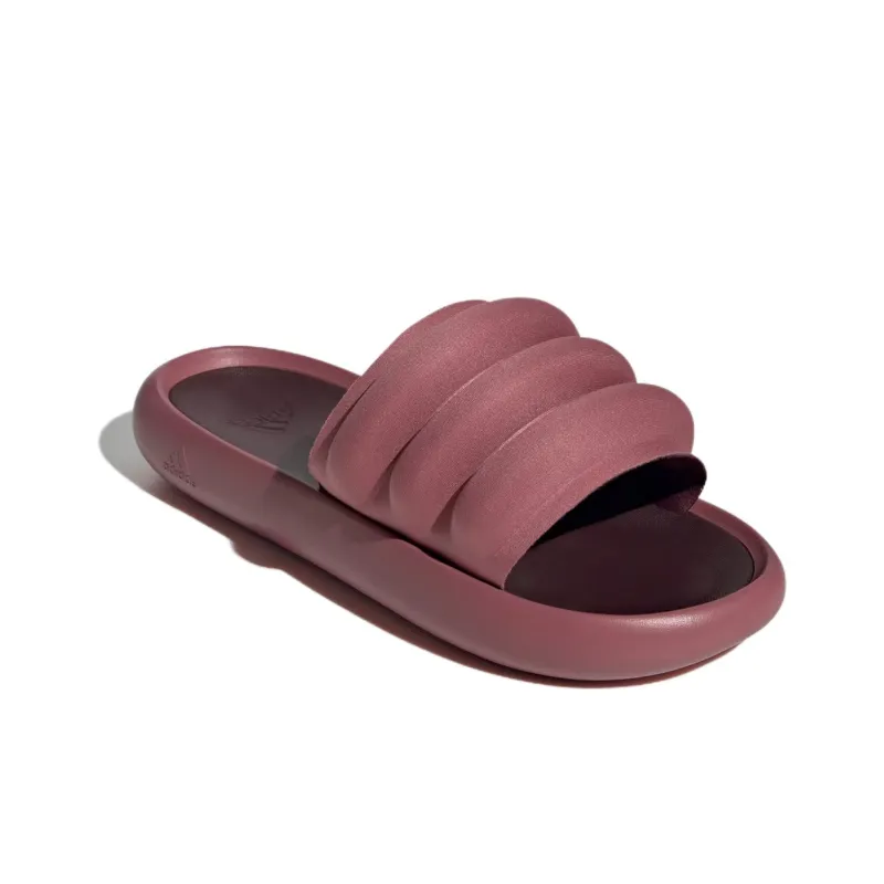 Adidas Adilette Zplaash Slides Preloved Crimson Maroon-2