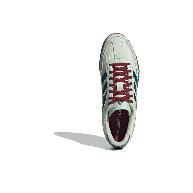 Adidas Predator Freestyle Indoor Linen Green Mystery Green Team Collegiate Burgundy-4