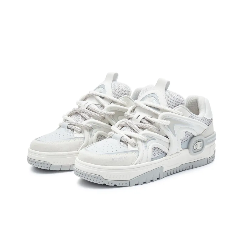 Champion Karst Skate Skateboard Shoes Men's White Gray-2