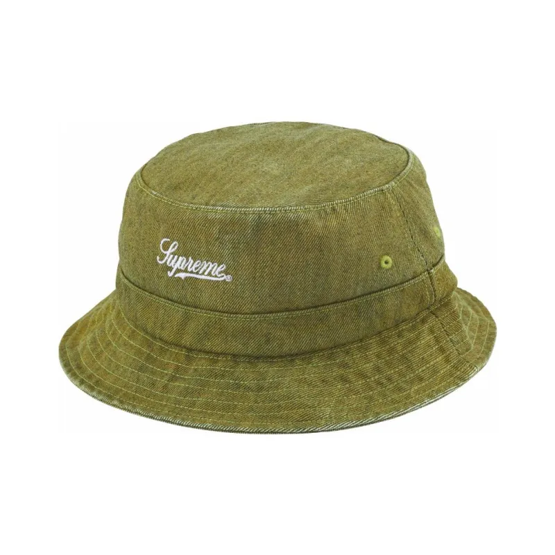 Supreme Coated Denim Crusher-0