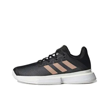 Adidas Solematch Bounce Hard Court 'Black White' Women's