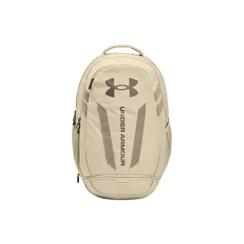 Under Armour Polyester Backpack Unisex Beige Yellow