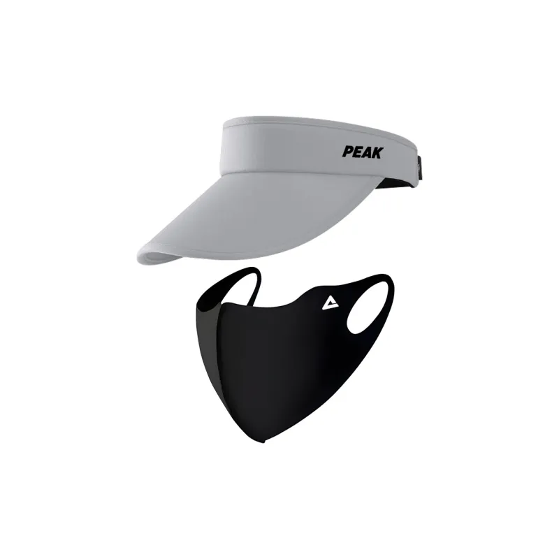 PEAK Double Layer Polyester PVC Sun Protection Hats Unisex Black, Dark Gray-13