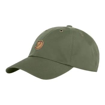 Fjallraven Polyester Cotton Baseball Caps Unisex Green
