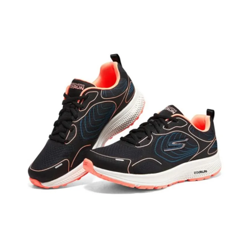 Skechers Go Run Consistent 'Black Neon Pink' Women's-2