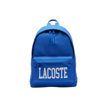 LACOSTE Polyester Backpack Men's Blue