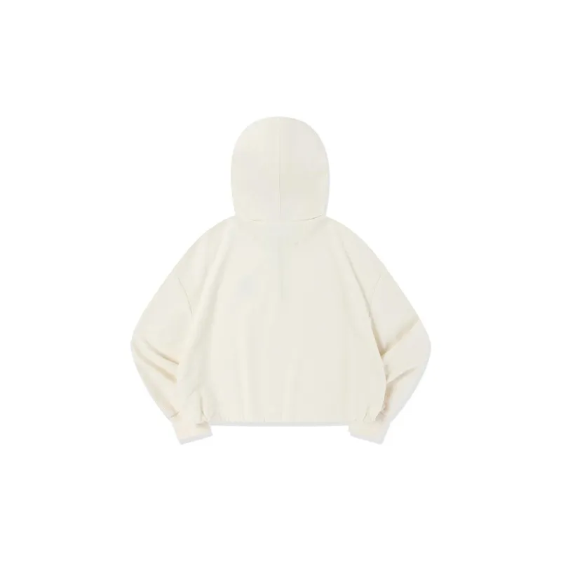 QIAODAN Sweatshirt Women's Cream White-1