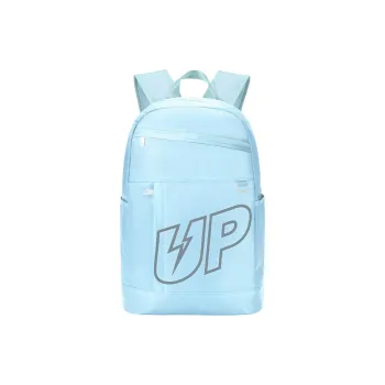 TURN UP Polyester Student Backpack Regular Unisex Light Blue