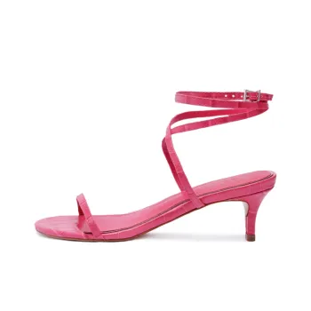 Schutz Sherry Strap Sandals 4.8cm Women's Fuchsia