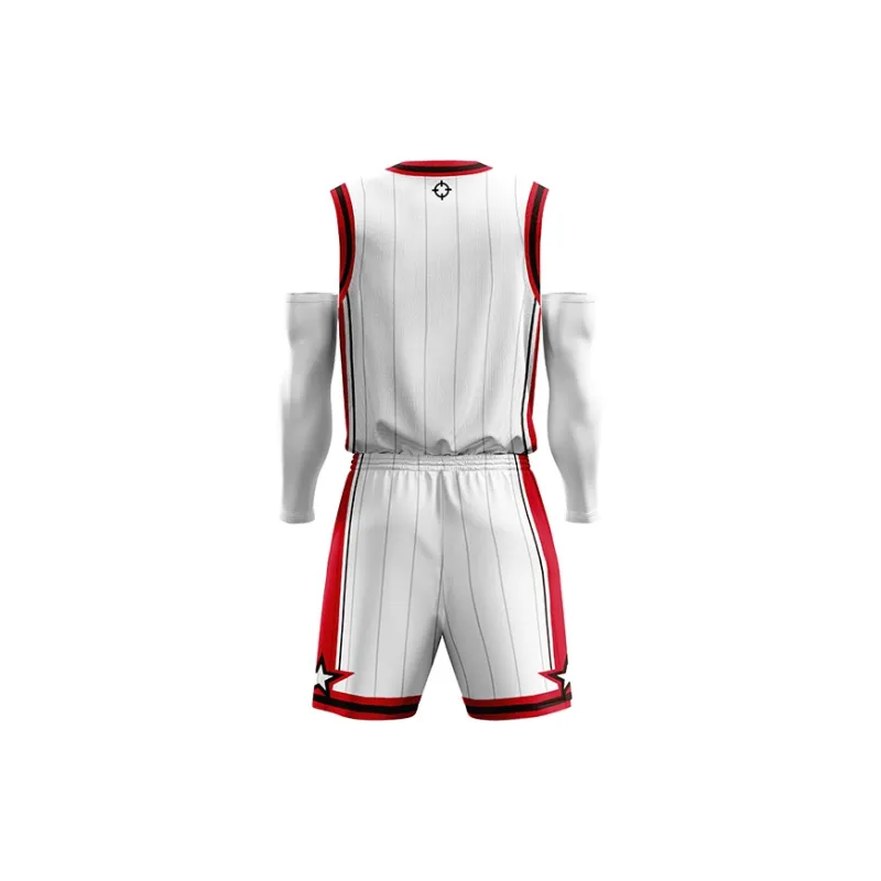 RIGORER Breathable Sweat-Wicking Quick Heat Dissipation Basketball Apparel Basketball Match Set Unisex-23