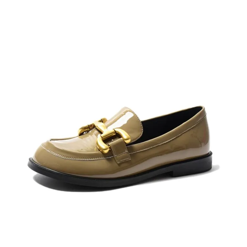 STEVE MADDEN Loafers 8cm Women's Olive Green-2