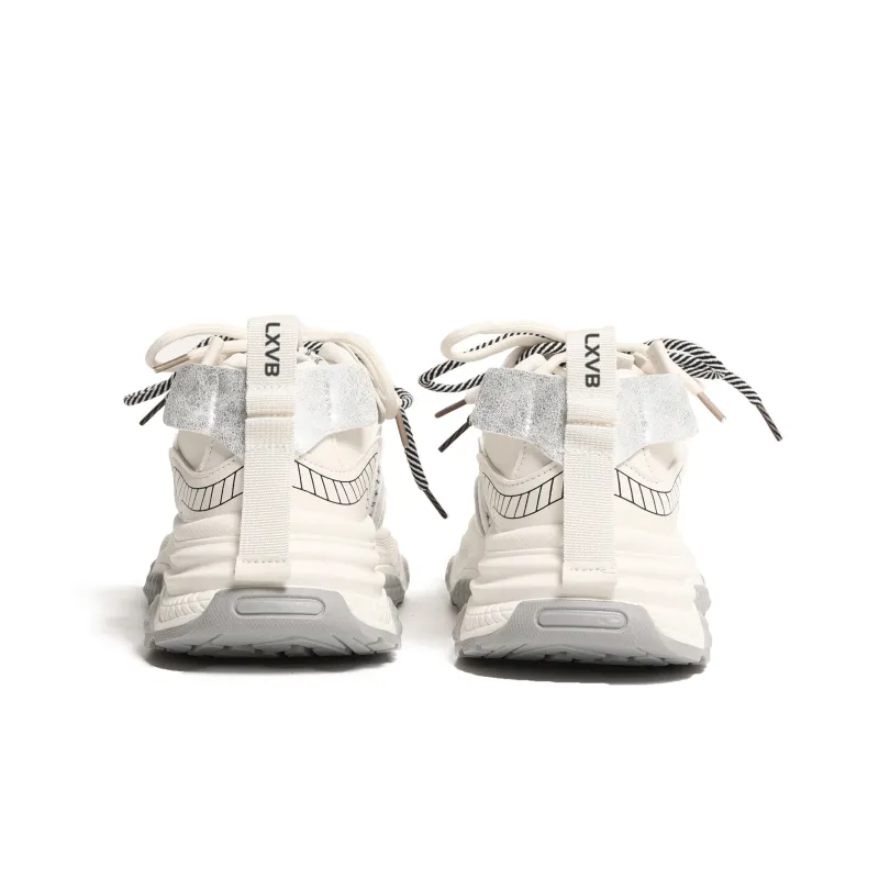 LXVB Slip-Resistant Breathable Low-Top Chunky Sneakers Women's-21