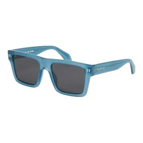 OFF WHITE Acetate Square Sunglasses Men's Blue