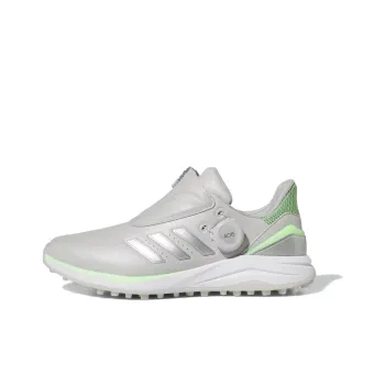 Adidas Solarmotion Boa 24 Anti Slip Wear Resistant Low Top Golf Shoes Women's Light Gray Green