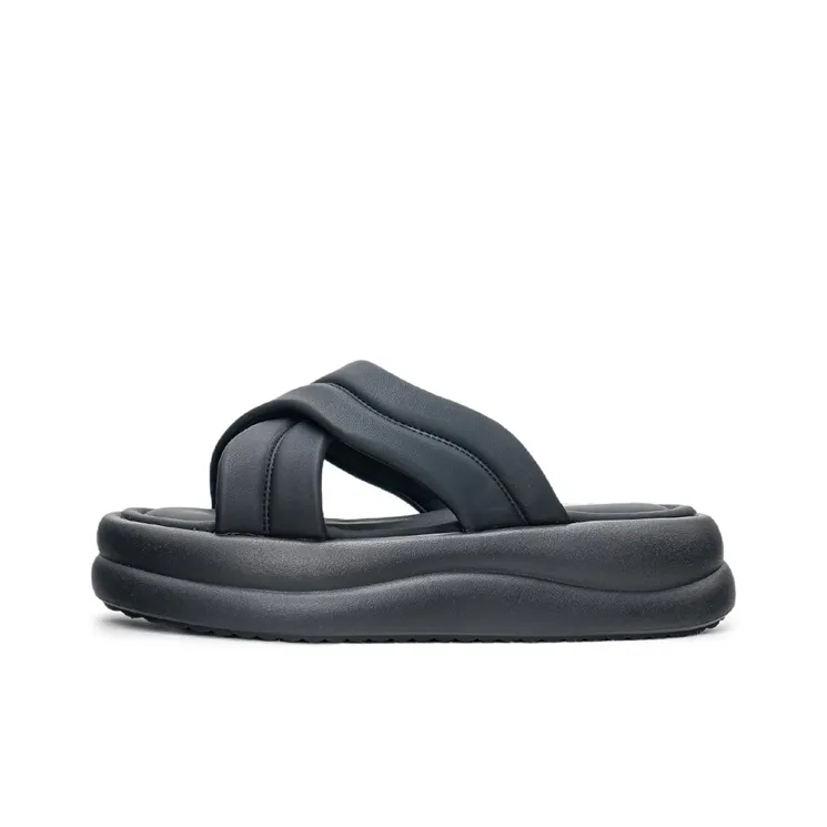 Humanism 1986 PVC Polyvinyl Chloride Abrasion Resistant Massage Slide Slippers Women's-13