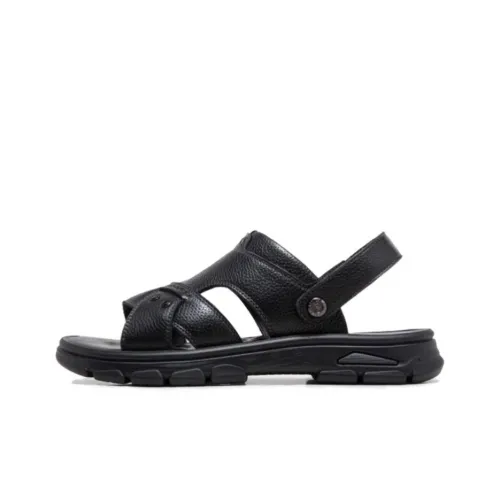 CAMEL Beach Sandals Men Black