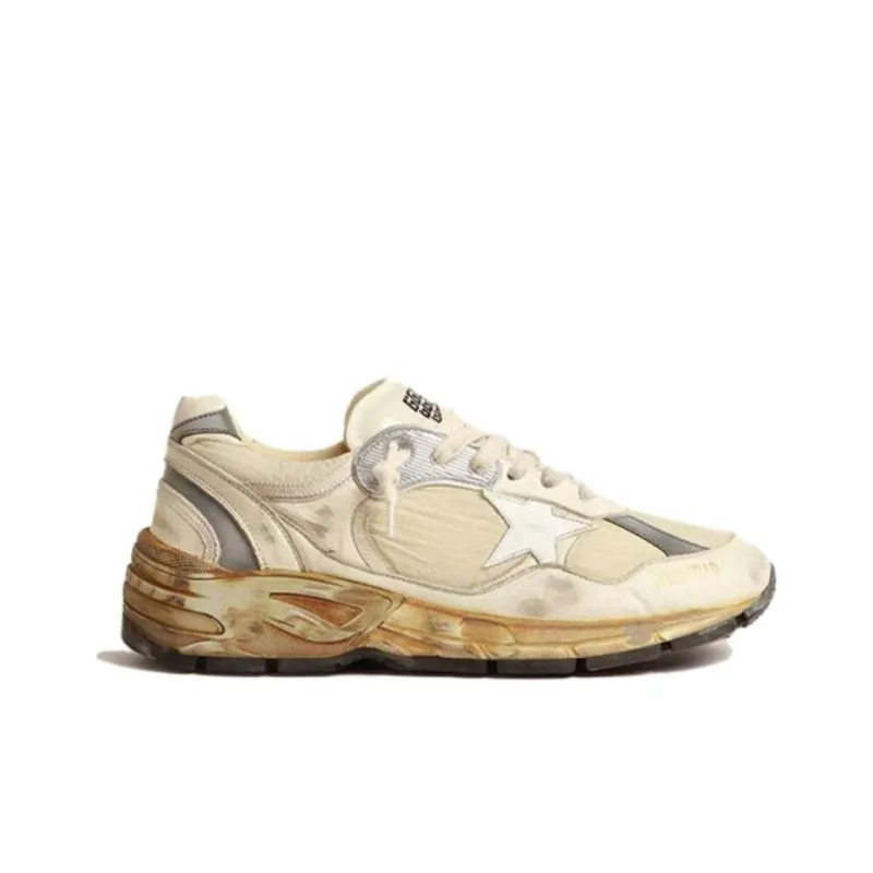 Golden Goose Running Dad-Star White Beige-1