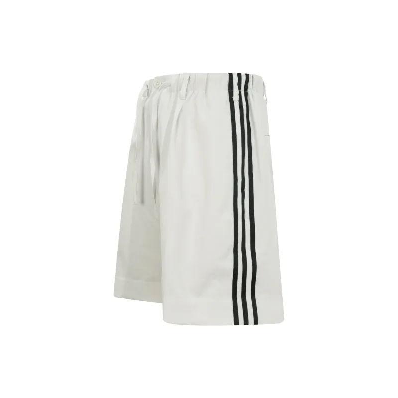 Y 3 Casual Shorts Unisex Light Gray-1