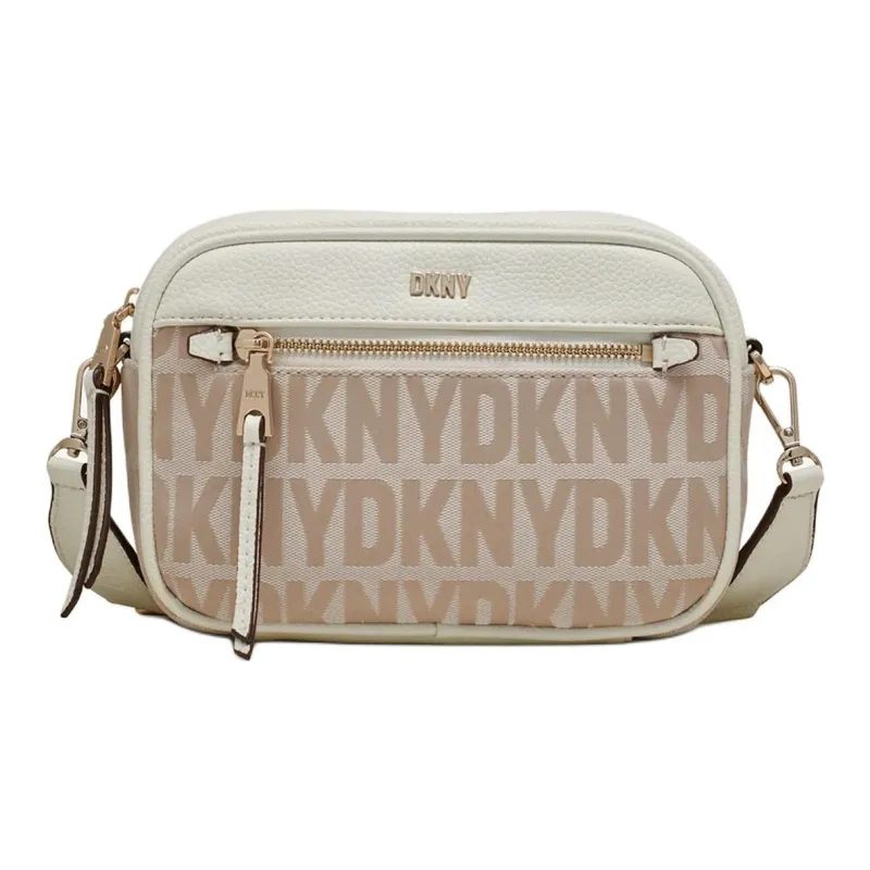 DKNY Imitation Leather Camera Bag Shoulder Bag Crossbody Bag Women's Light Brown-0