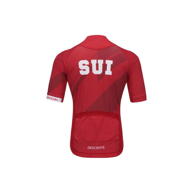 DESCENTE Triathlon Jackets & Coats Men's Red-1