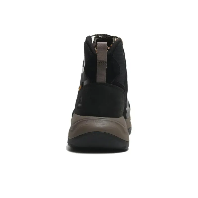 Teva Slip Resistant, Abrasion Resistant, Waterproof, Grip, Odor Resistant High Top Hiking Shoes Men's Black Gray-3