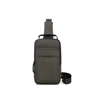 TAKI Oxford Sling Bag Medium Size Unisex Green/Gray/Black/Blue