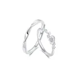 Planet Love Couple Rings