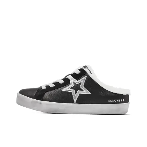 Skechers DIAMOND STARZ Skateboard Shoes Women's Low-Top Black