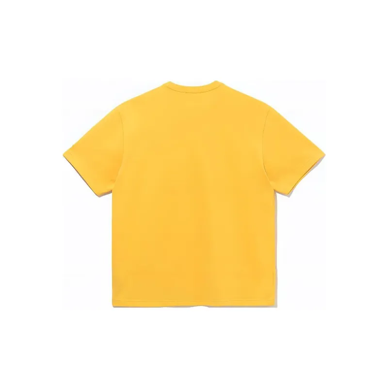 New Era T Shirts Unisex Yellow-1