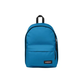 EASTPAK Polyester Backpack Medium Size Unisex Folded Blue