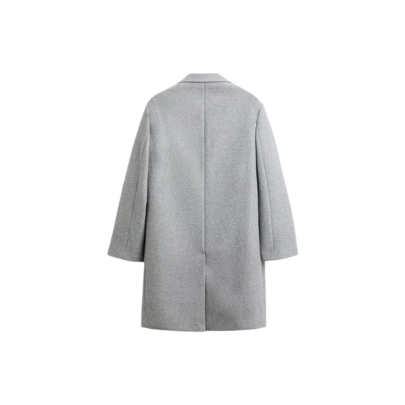 ZARA Coats Men Gray-1