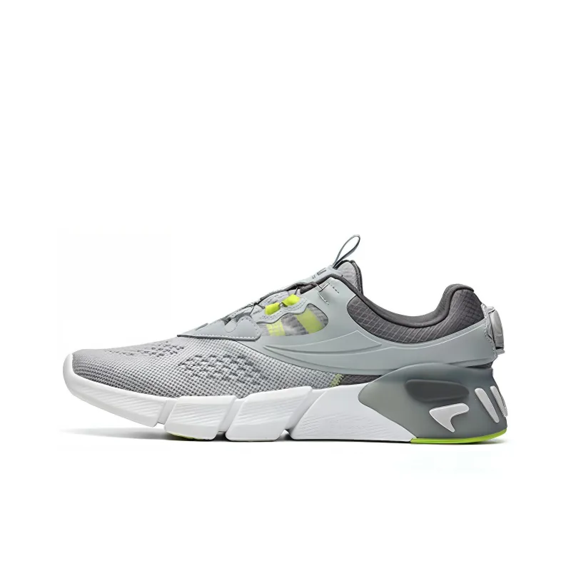 FILA Mind Bender 2 BOA Cushioning Anti Slip And Wear Resistant Low Top Training Shoes Men's High End Gray-0