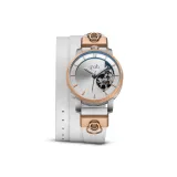 White Gold Semi-Exposed & Rose Gold Buckle R360C13R360S150