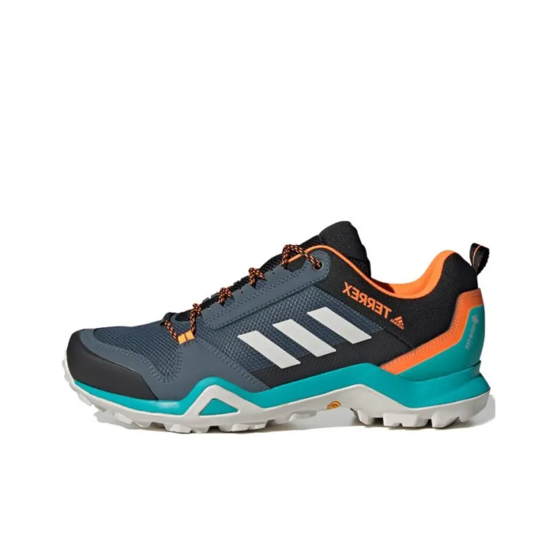 Adidas Terrex AX3 GTX Slip-Resistant Low-Top Trekking Shoes Men's-0