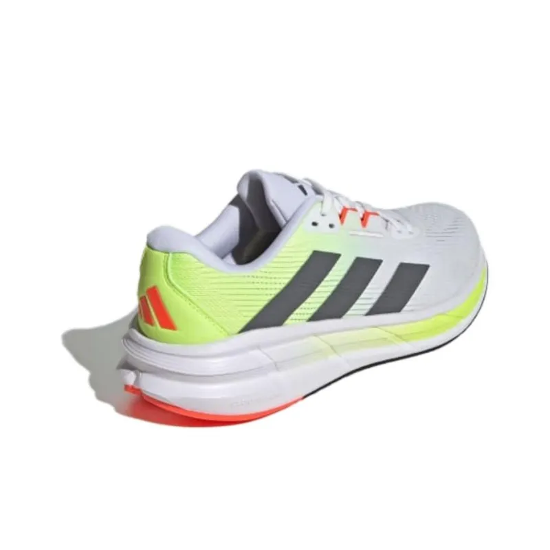 Adidas Questar 3 Cloud White Grey Lucid Lemon-3