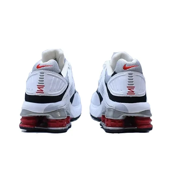 Nike Shox Fsm Metallic Silver Varsity Red-4