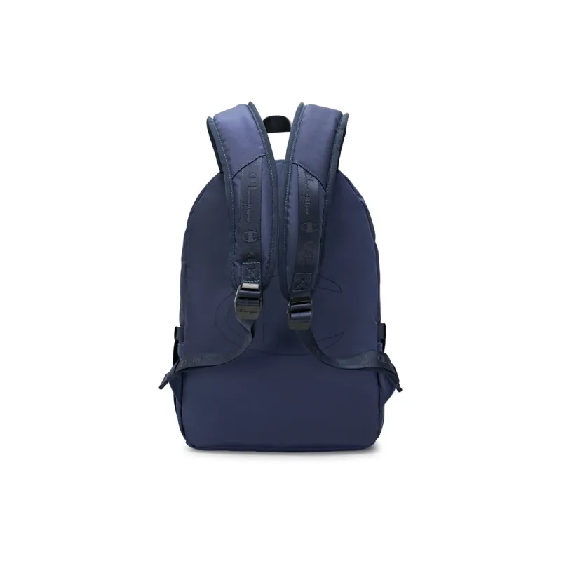 Champion Fabric Backpack Medium Size Unisex Dark Blue/Green/Yellow Brown/Dark Brown-2