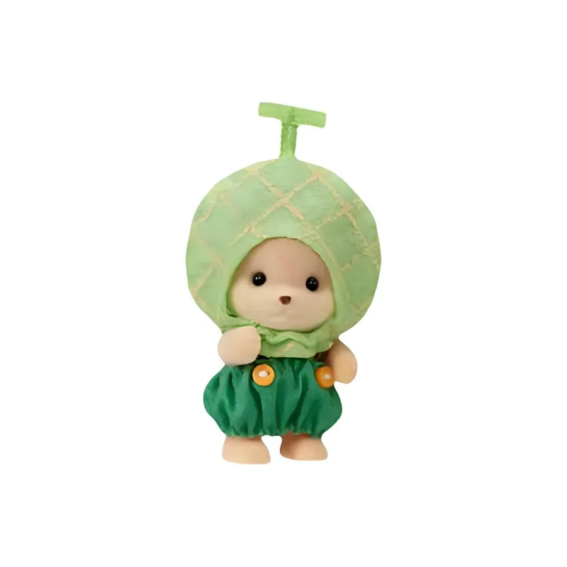 Sylvanian Families Cantaloupe Cherry Pineapple Dolls Plush Doll Small Size Tall-3