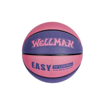 WELLman PU Basketball Pink Purple Size 7 Training Unisex