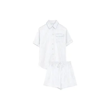 MANITO Hyper Pajama Set Women's Autumn Wave Blue