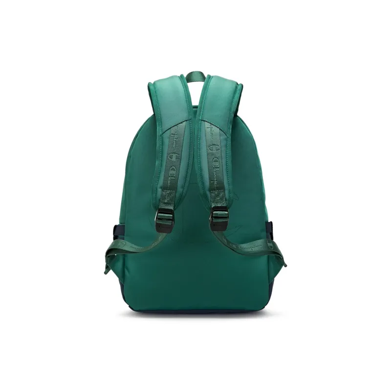 Champion Fabric Backpack Medium Size Unisex Dark Blue/Green/Yellow Brown/Dark Brown-7
