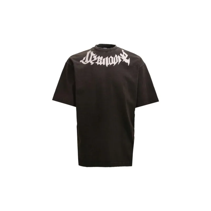 WE11DONE SS24 T Shirt Unisex Black-1