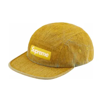 Supreme Coated Denim Camp Cap