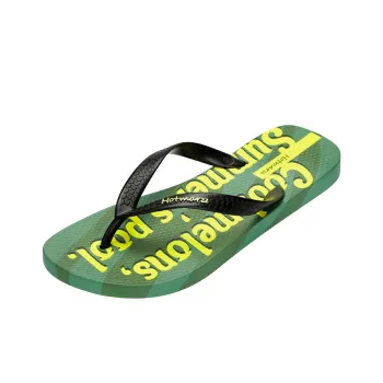 HOTMARZZ Slip Resistant Flip Flops Men's Black