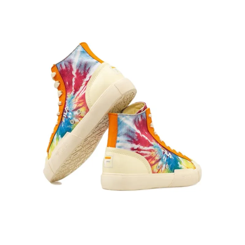 FILA FUSION Fila Block High High Canvas Shoes Colorful Women's-2