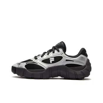 FILA FUSION BONE DX Spine Shoes Coverage Low Top Casual Shoes Men's Black Gray